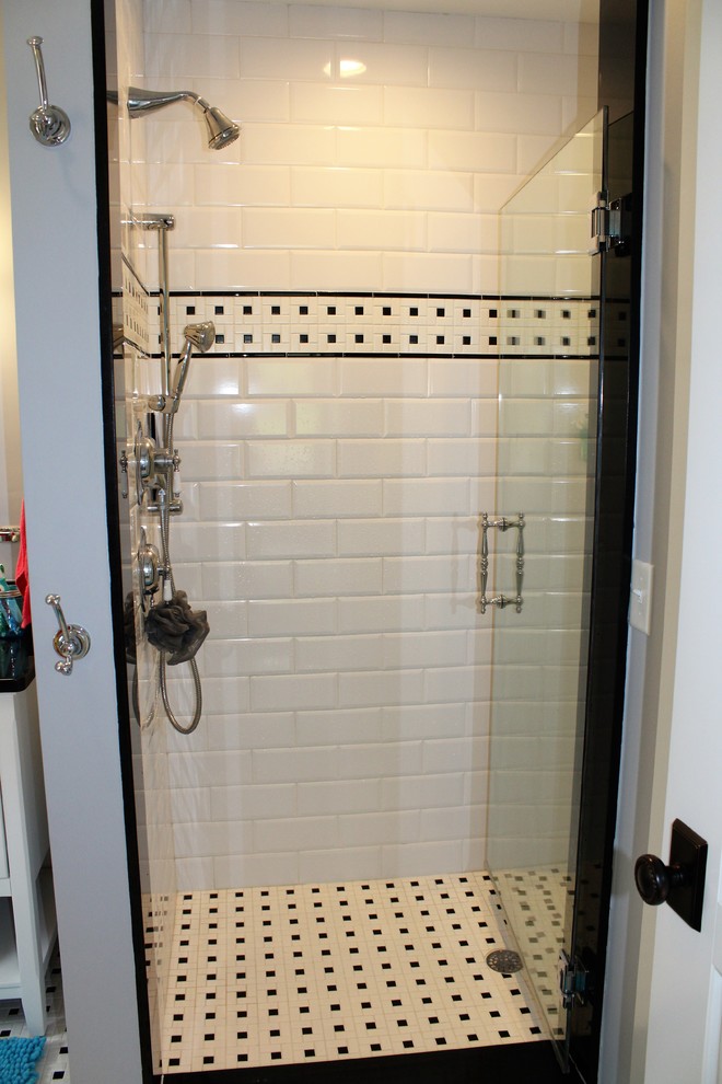 Inspiration for a 1960s home design remodel in Boston