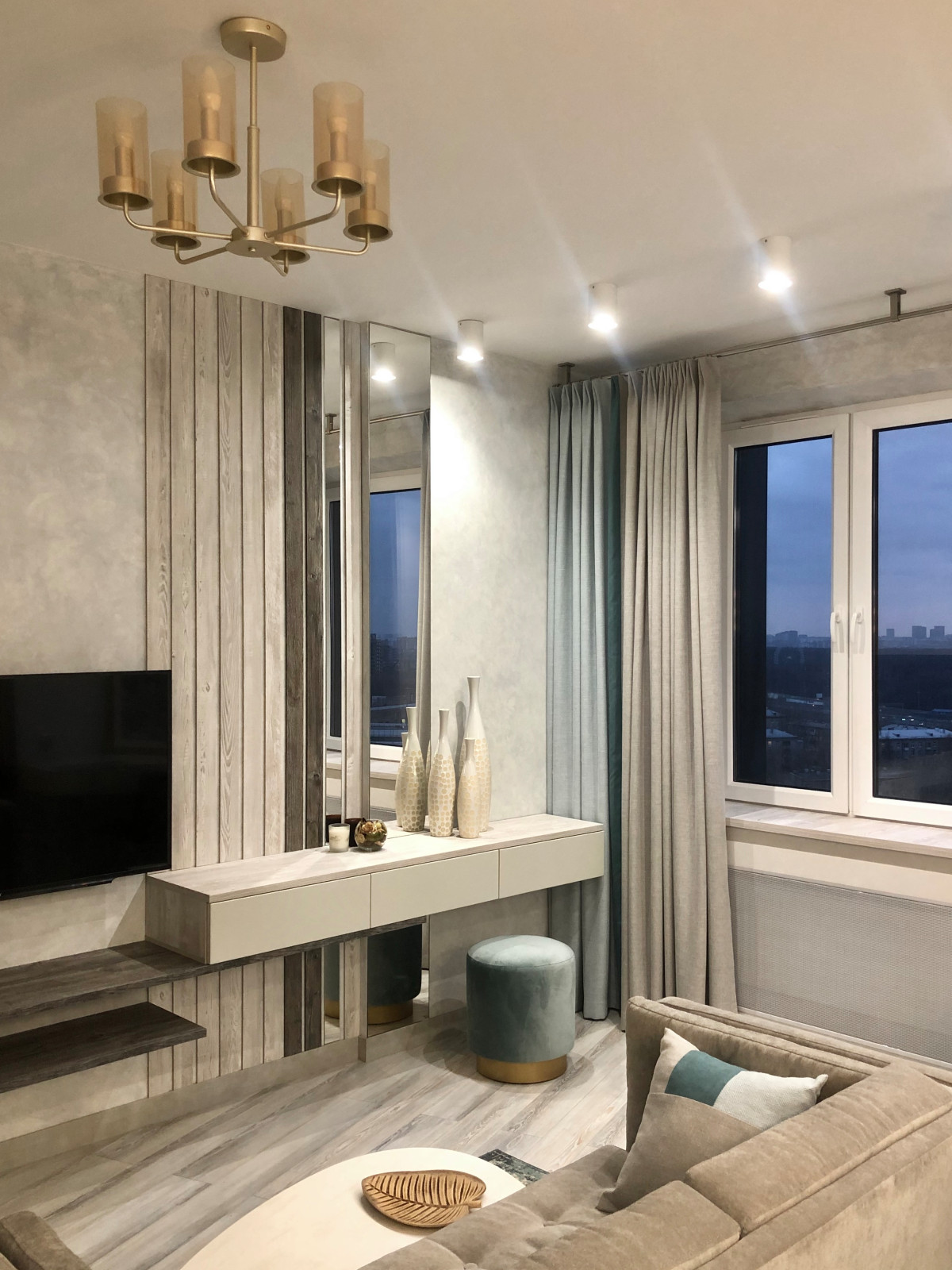 Оформление гостиной