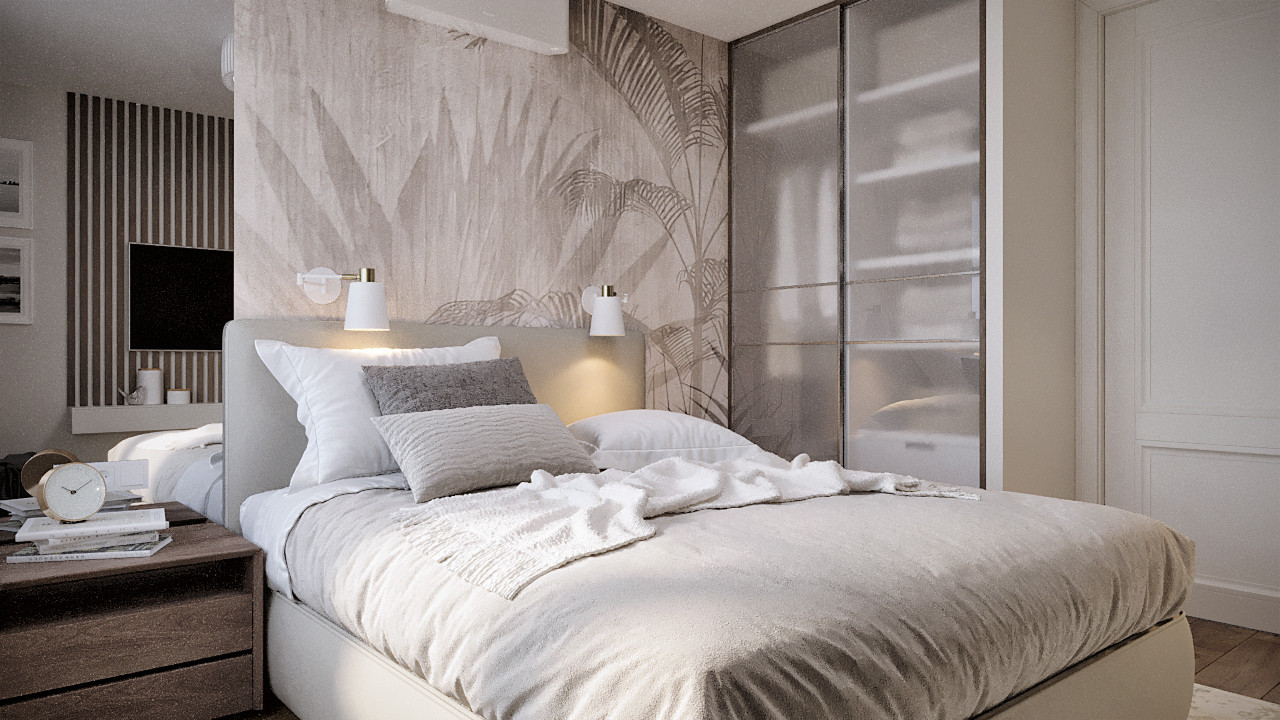 Технологичная квартира для молодой пары