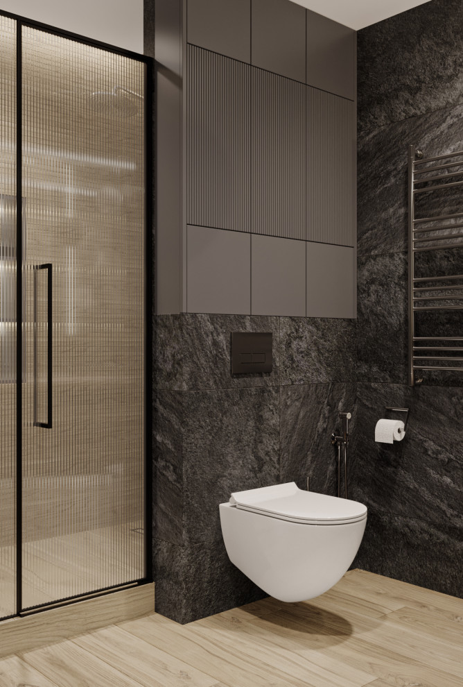 Blackflat. Квартира в ЖК Палаццио, 45 кв.м.