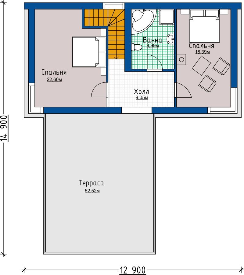 Проект дома № 4