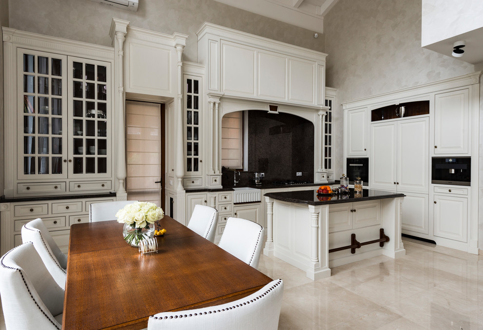 Кухня в загородный дом