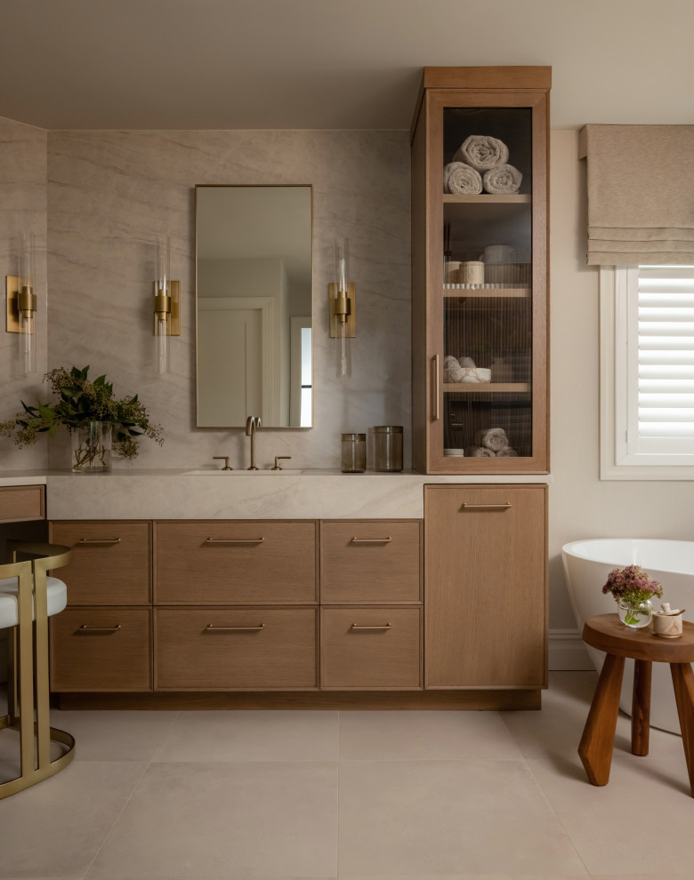 Captain Drive Project - Transitional - Bathroom - Philadelphia - by ...