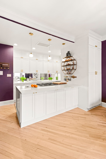 A KITCHEN FIT FOR THE LIGHTS ON BROADWAY (SWEETEN project) contemporary-kitchen