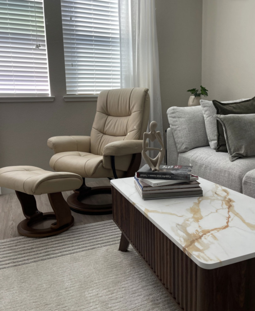 Furniture Sourcing — Statement Recliner & Ottoman