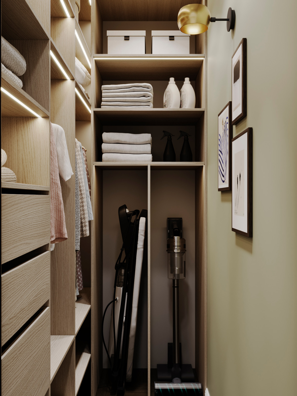 Уютный интерьер в ЖК Западный Порт