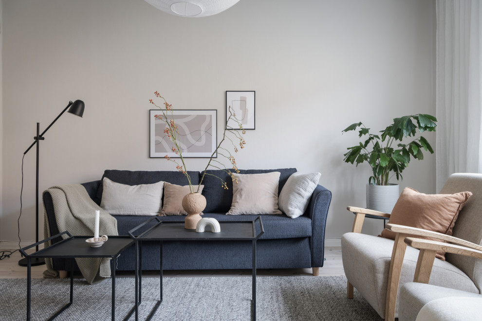 Photo of a modern living room in Gothenburg.