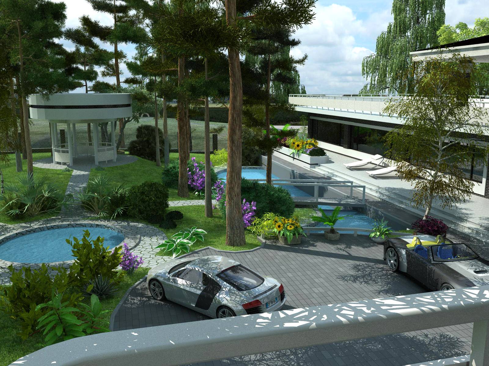 Коттедж класса люкс