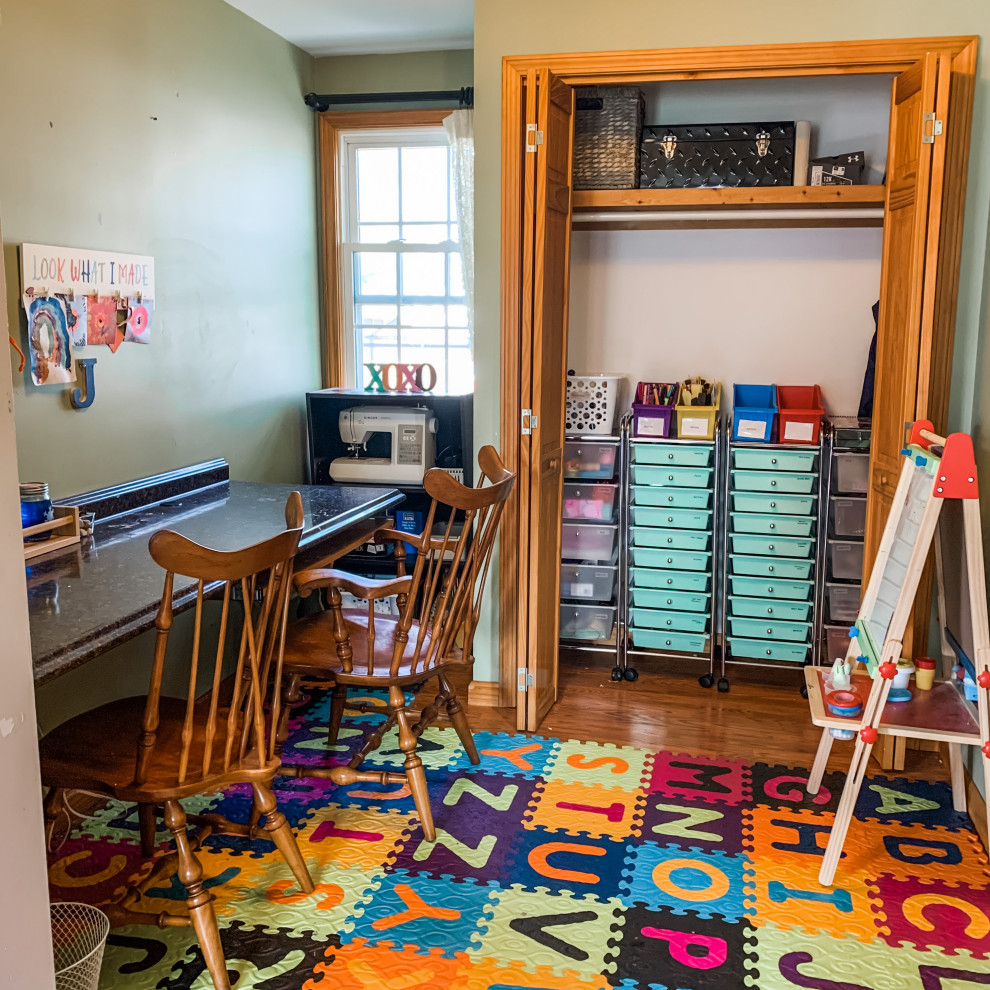 Organized Kids Playroom and Arts and Crafts