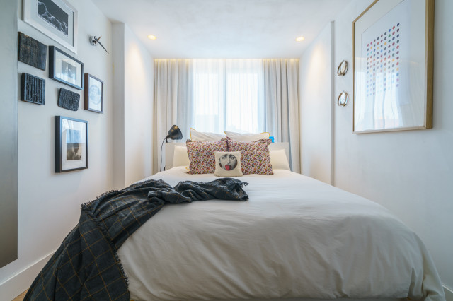 Vivienda San Quint&iacute;n modern-schlafzimmer