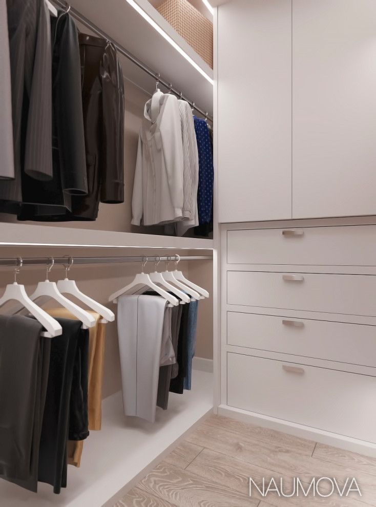 Гардеробная при спальне