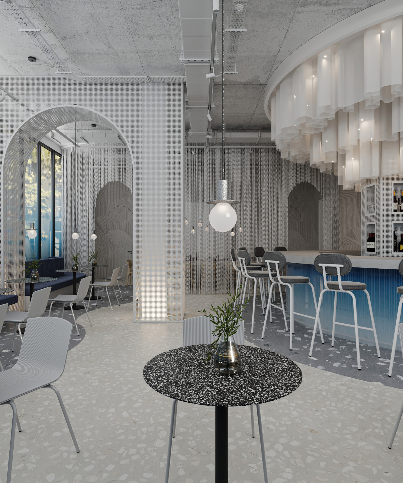 Дизайн-проект ресторана в Москве