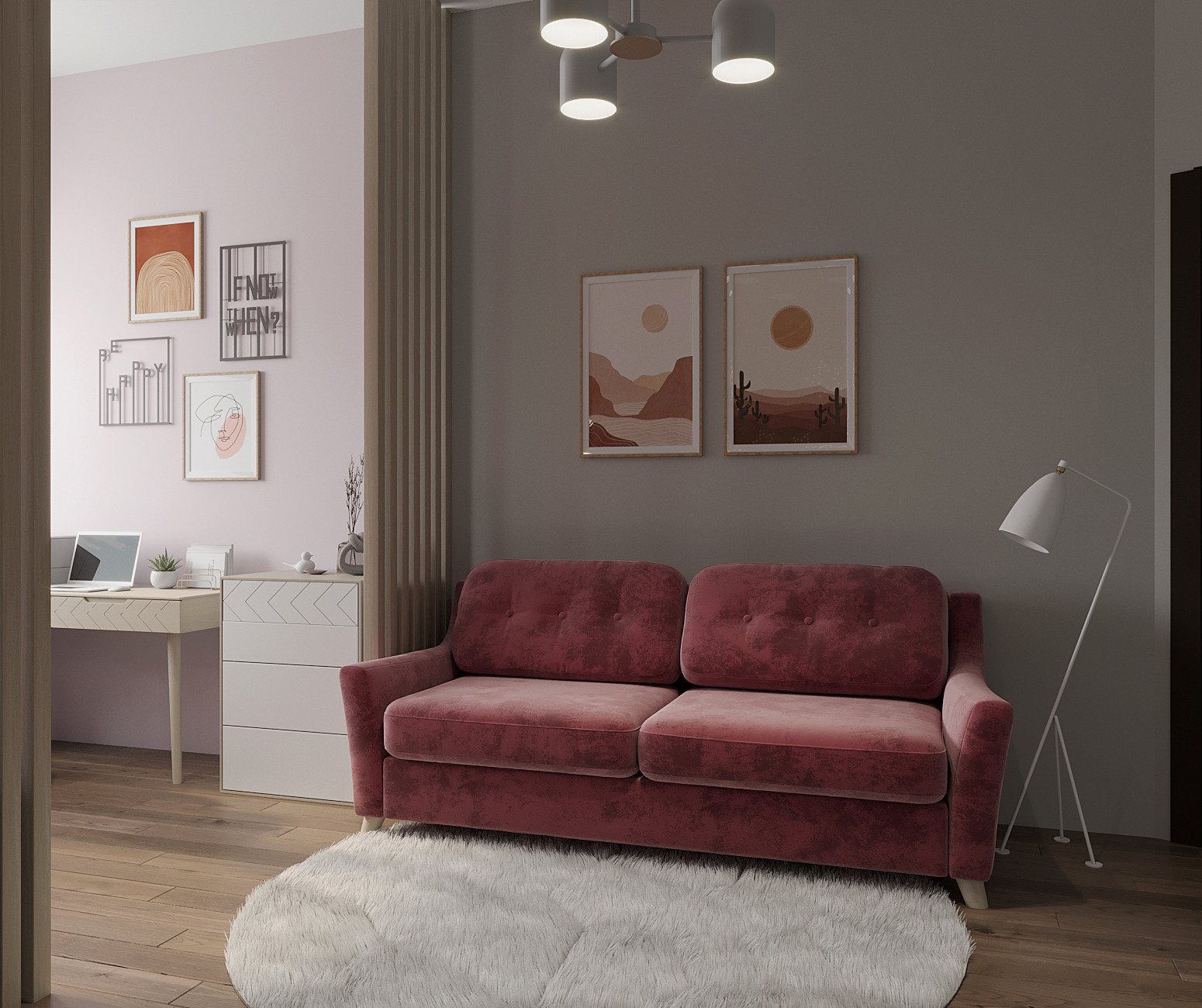 Комната младшей девочки