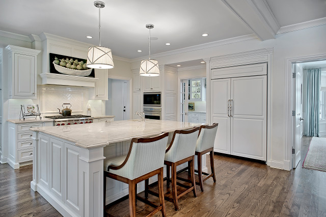 A French Affair transitional-kitchen