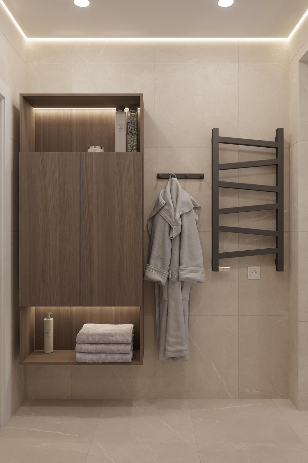 Визуализация дизайн-проекта 2-х комнатной квартиры