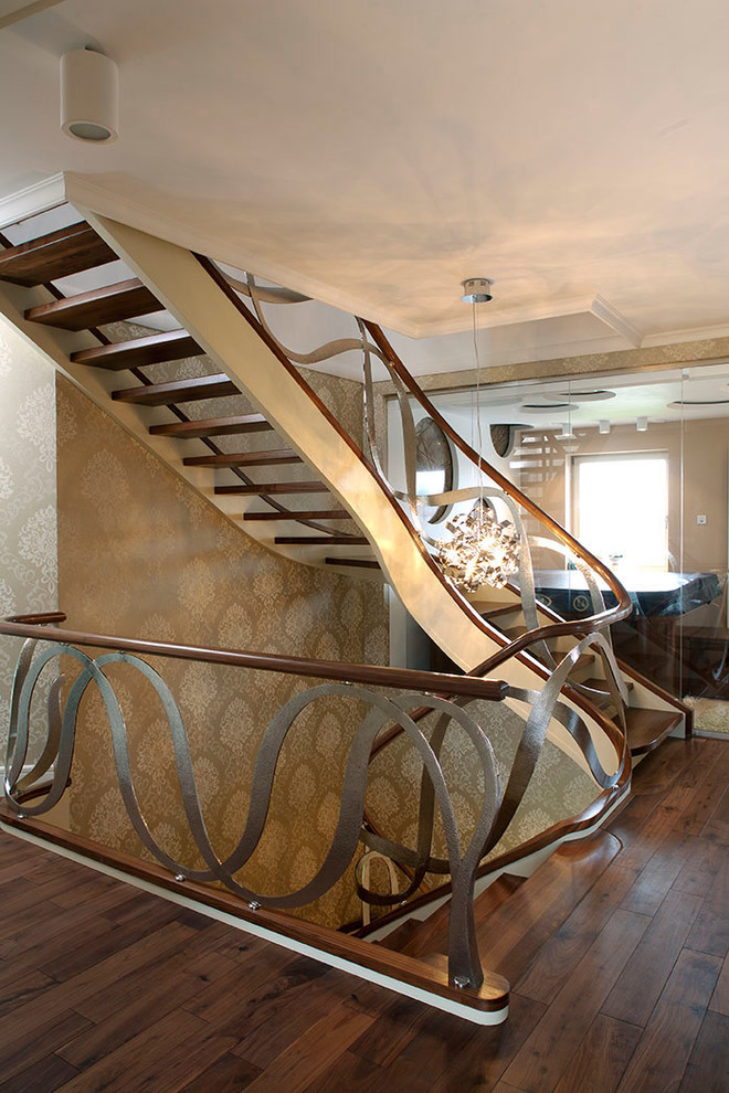 Staircase - rustic staircase idea