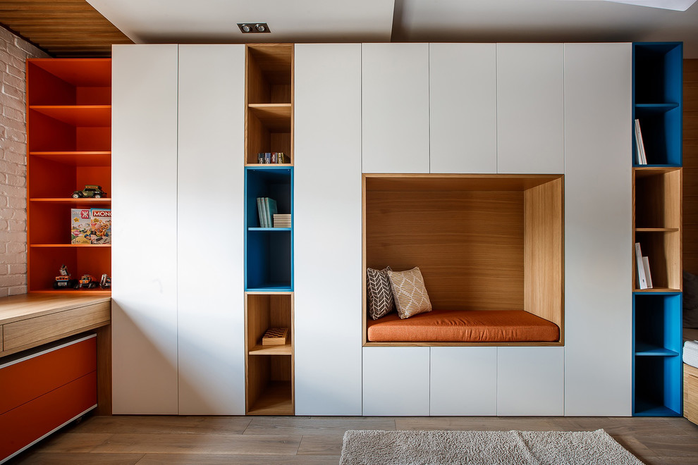 Квартира современной семьи с двумя детьми