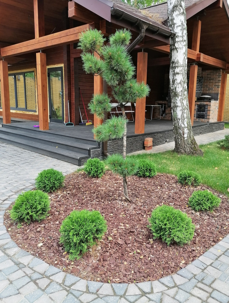 Ландшафтный дизайн в КП "Серебряный лес"