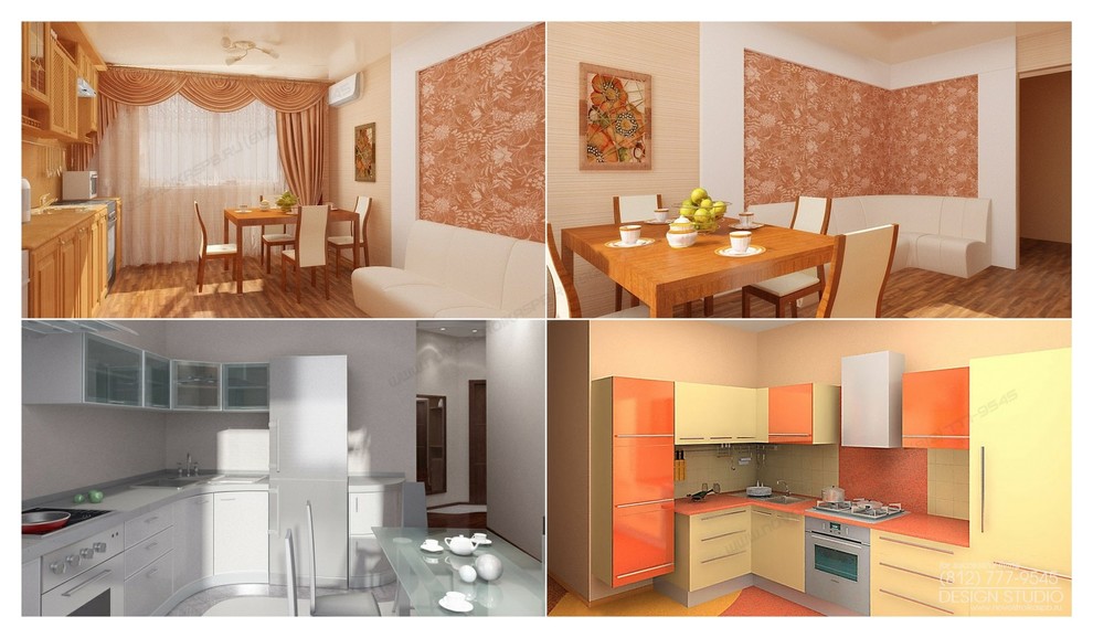 Дизайн интерьера кухни