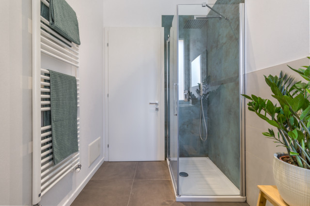 Appartamento naturale in centro a Verona contemporary-bathroom