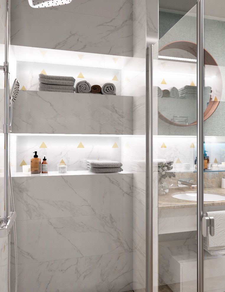 Дизайн квартиры "Симбиоз с природой"