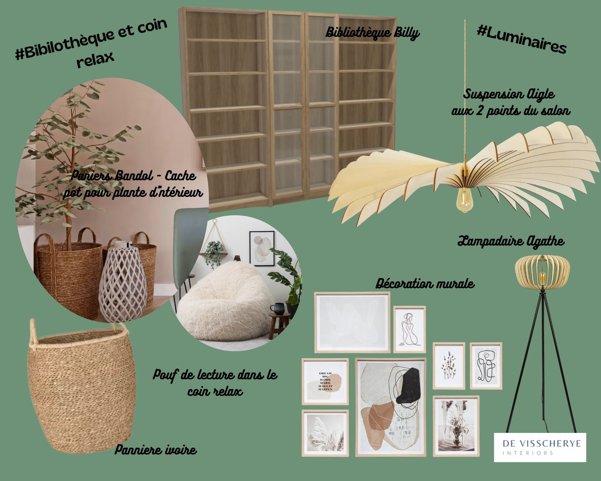 Aménagement et décoration d'un appartement sur plan