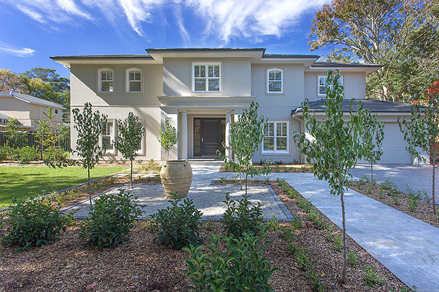 Pymble contemporary-exterior