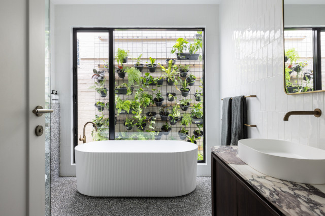 Leichhardt Residence contemporary-bathroom