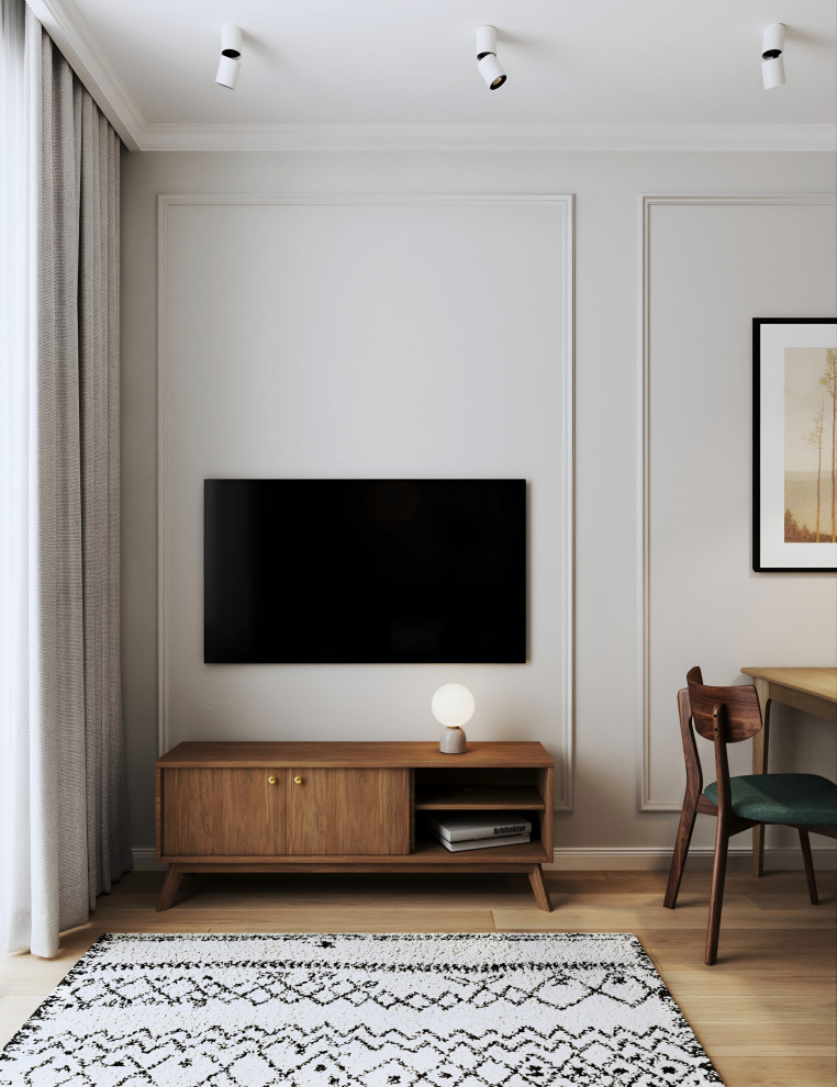 Дизайн 1-комнатной квартиры в ЖК «Приморский квартал»