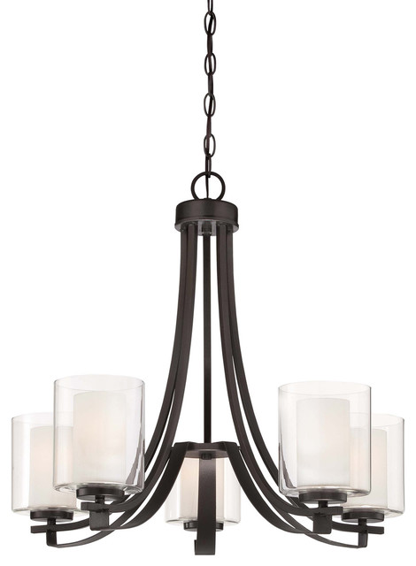 Minka Lavery 4105-172 Parsons Studio 5 Light 1 Tier Mini Chandelier