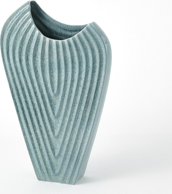 Uttermost Ripple Vase Ripple Vase, Extra Large - Transitional - Vases - by HedgeApple | Houzz