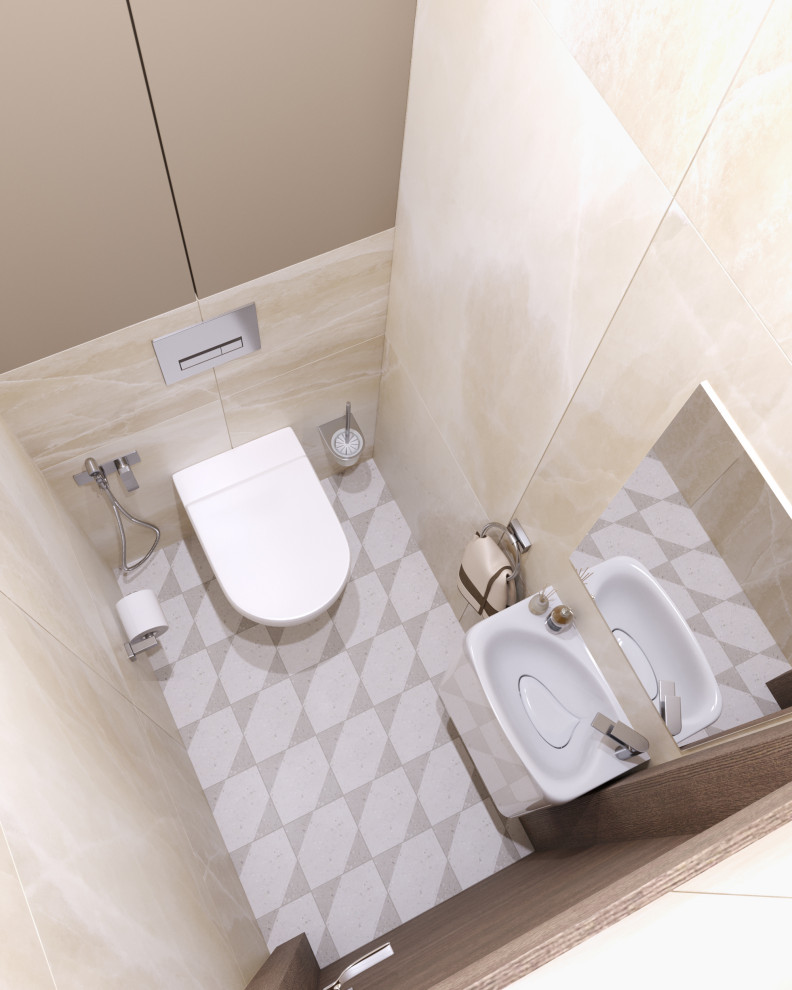 Визуализация туалетной комнаты