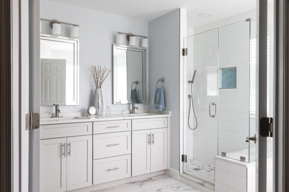 Bathroom - transitional bathroom idea in DC Metro