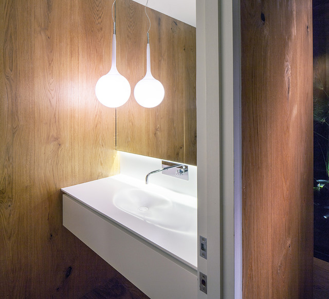 A timeless masterpiece by Nicholas Murray Architects trendy-lille-badevaerelse