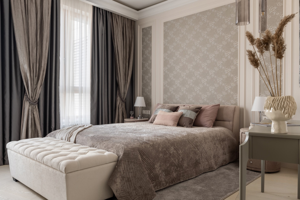 Четырехкомнатная квартира в стиле неоклассика 164 м2