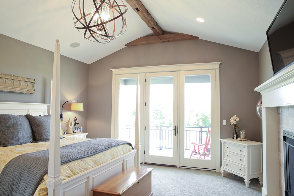 Bedroom - transitional bedroom idea