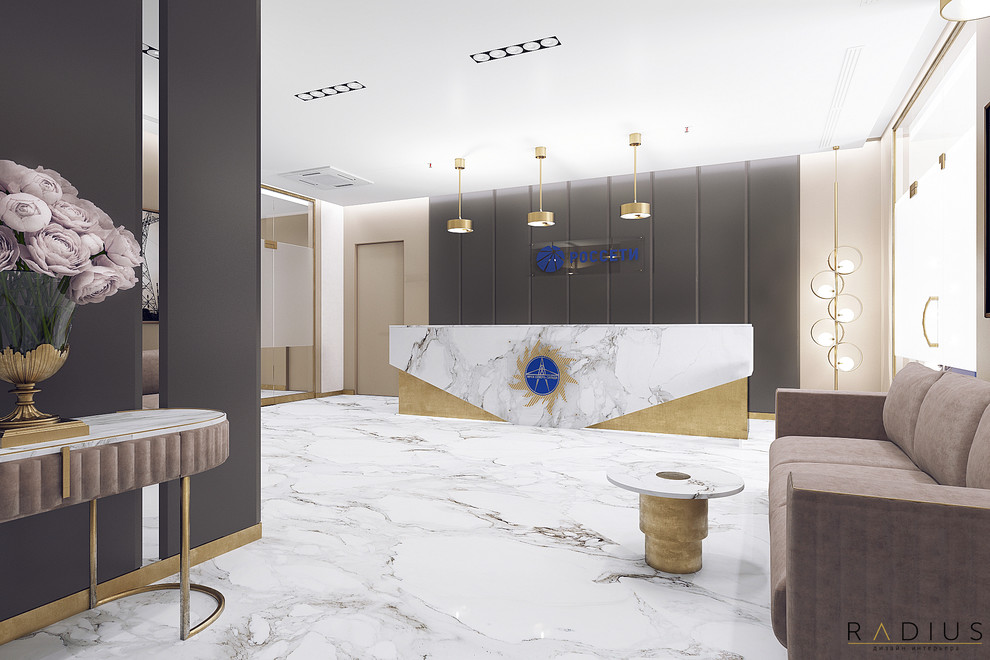 Приемная генерального директора компании "Россети" (214м2)