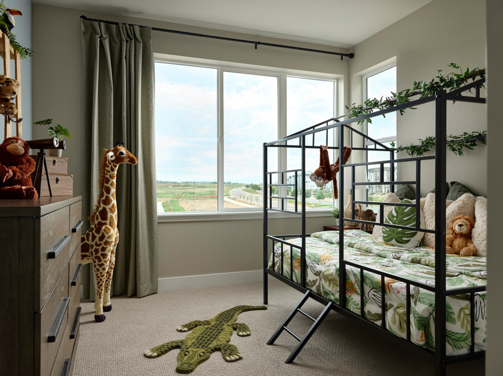 Inspiration for a transitional kids' room remodel in Denver