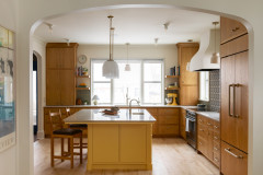 Remodeled Kitchen Gets Cheerful Scandinavian-Inspired Color