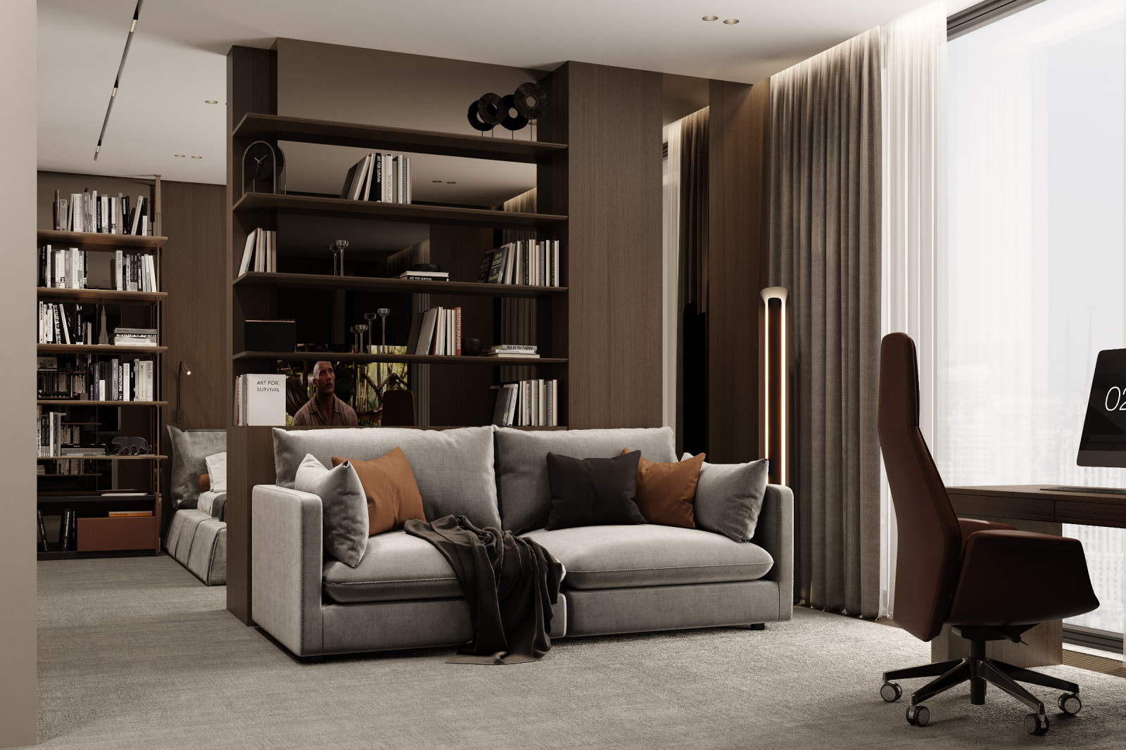 Апартаменты в башне Capital Towers