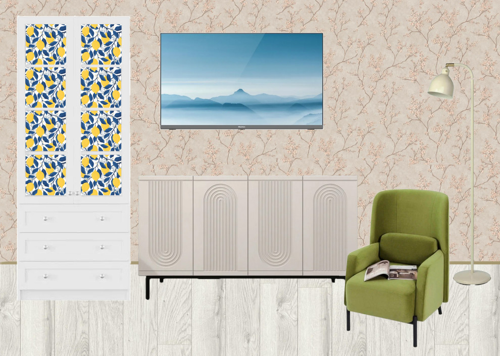 Комплектация комнаты в однокомнатной квартире