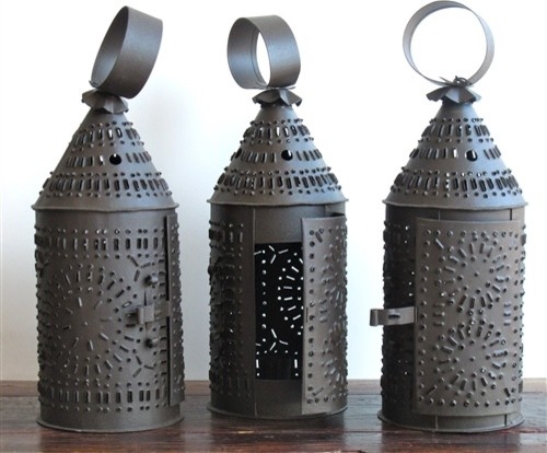 Punched Tin Lantern-Reproduction