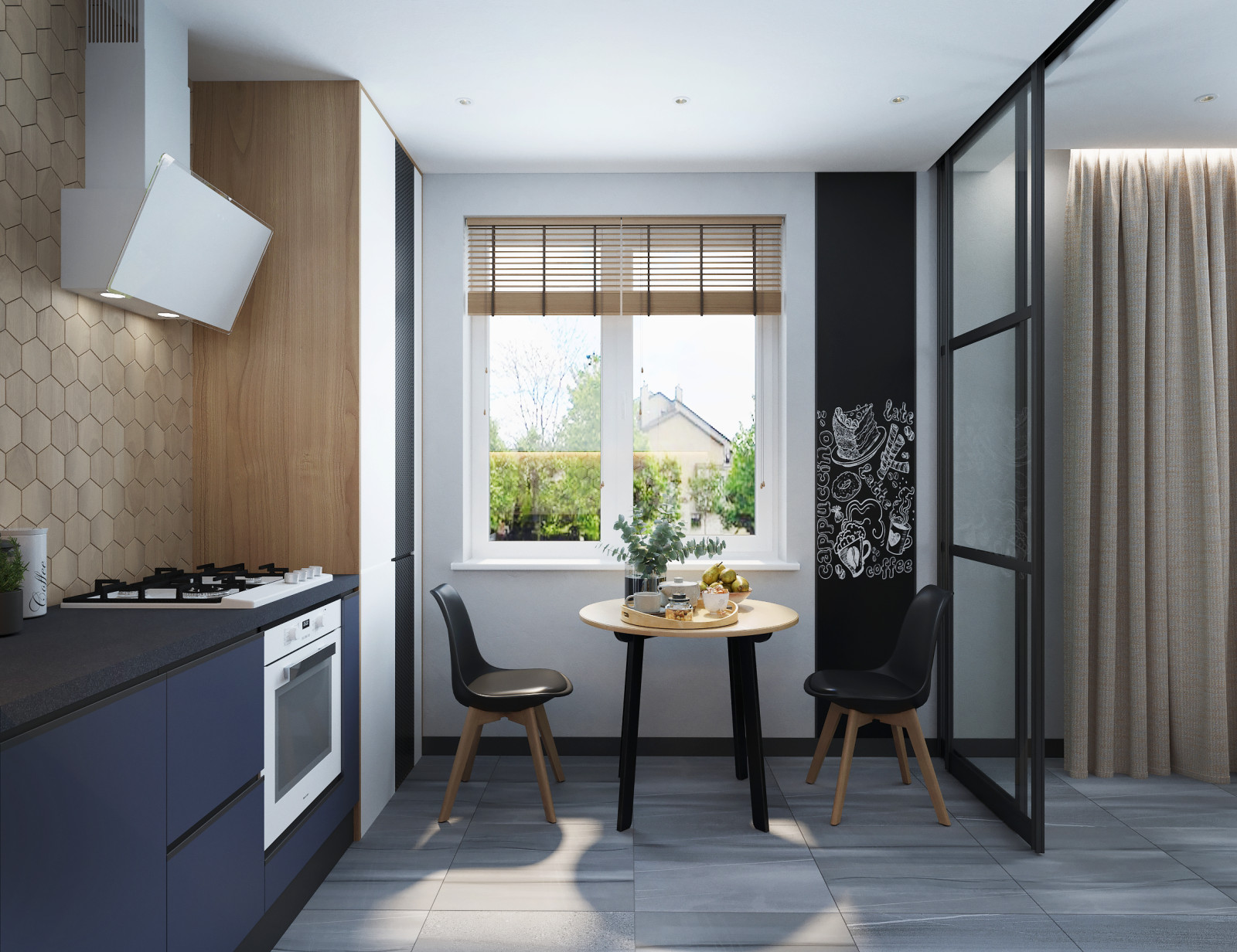 Акцентный Синий