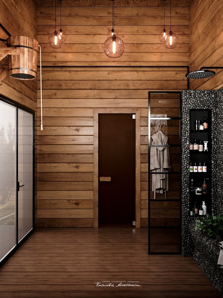 Проект SPA-комплекса в загородном доме г. Новосибирск