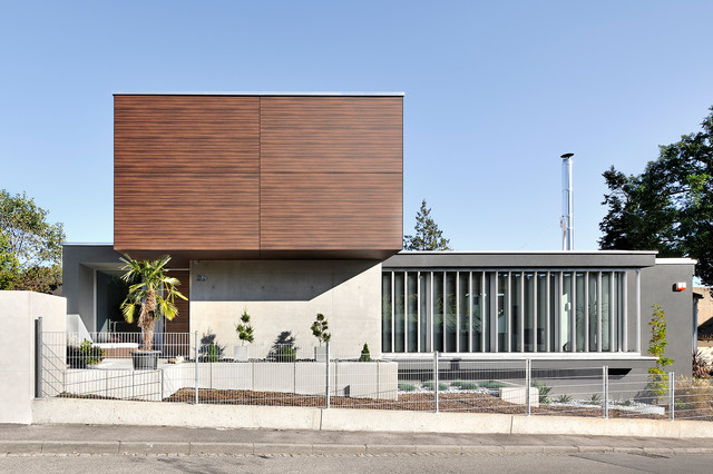 Haus K.I. contemporary-fasad