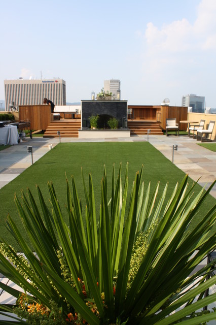 Penthouse Rooftop Garden contemporary-terrace