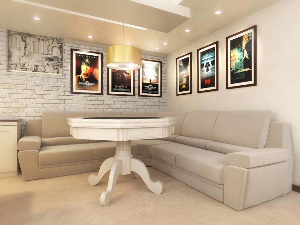 Дизайн-проект домашнего кинотеатра