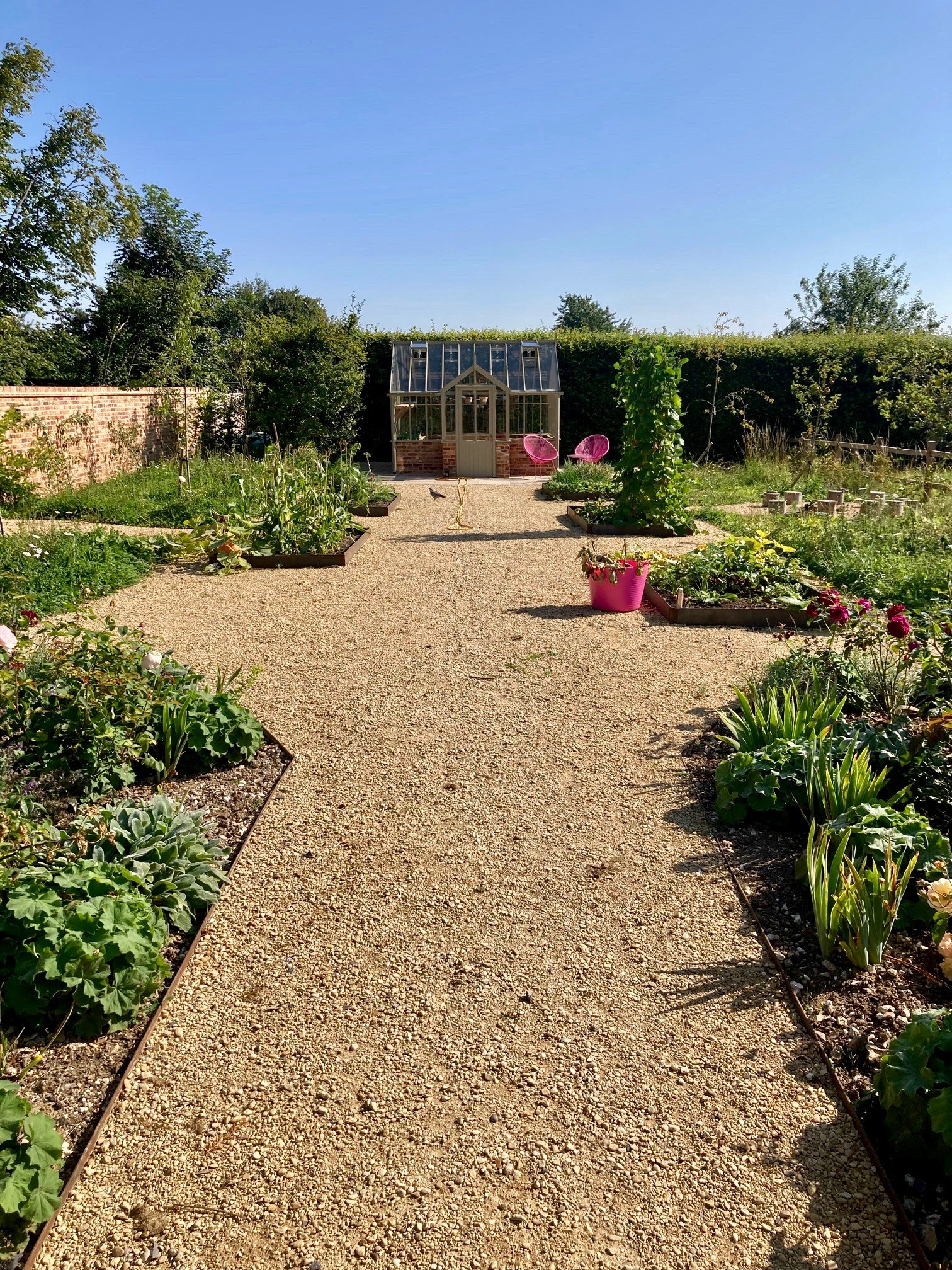 Colourful English Cottage Garden