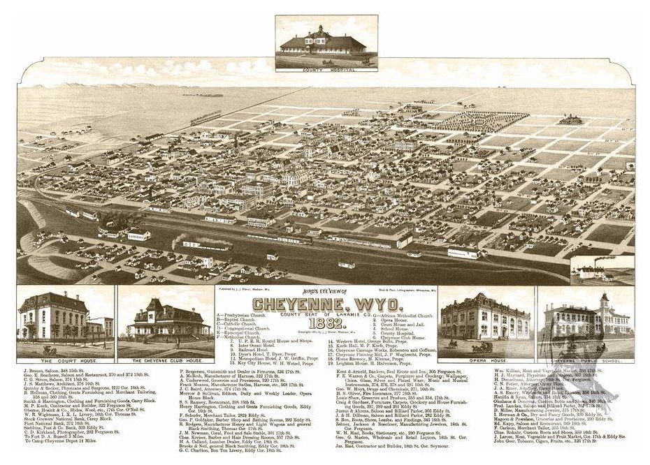 Historic Frankfort, KY Map 1871, Vintage Kentucky Art Print Decor, 12