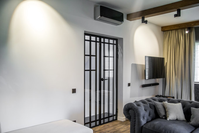 Стеклянные двери семья Дворецких